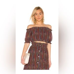 House of Harlow 1960 Carmella top.  Size XS.  NWT